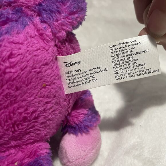 Disney Junior Alice’s Wonderland  Cheshire Cat Plush 2022 Chat & Glow Lights up - Picture 6 of 11